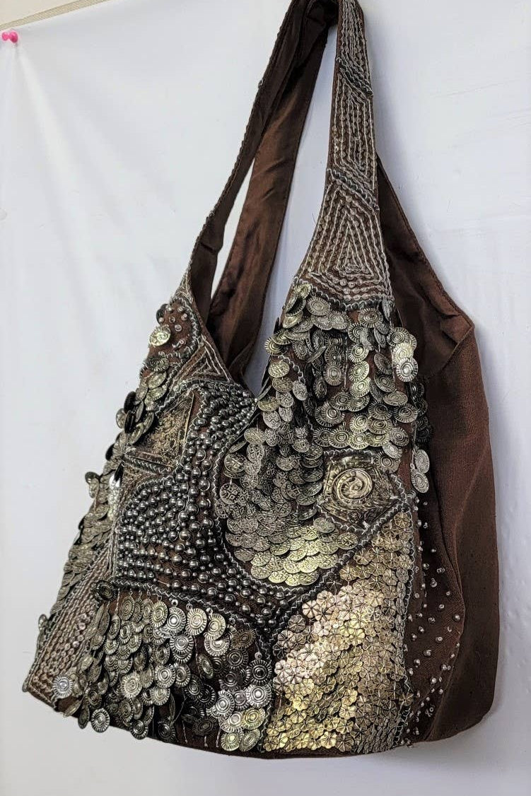 HOBO TOTE METAL ART - Evergreen Boutique