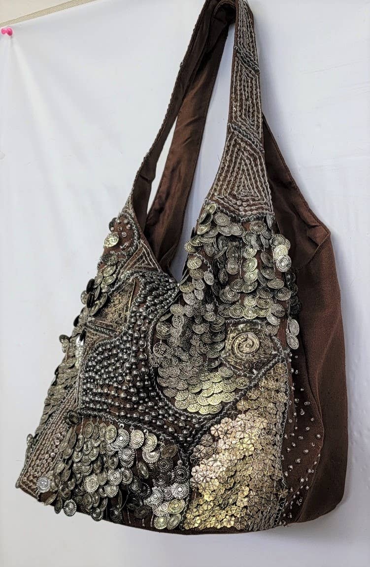 HOBO TOTE METAL ART - Evergreen Boutique