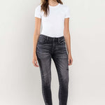 Lovervet Raw Hem Cropped Skinny Jeans-Evergreen Boutique