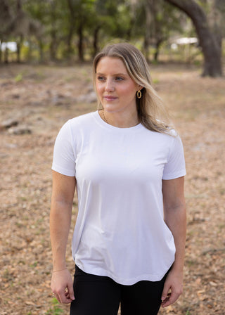 Short Sleeve Viscose Modal Athletic Top