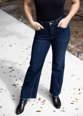 Risen Kelly Ankle Seam Jeans