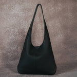 Melie Bianco Kenya Black Recycled Vegan Shoulder Bag - Evergreen Boutique