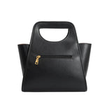 Melie Bianco Dena Recycled Vegan Top Handle Bag in Black - Evergreen Boutique