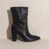 OASIS SOCIETY Paris - Studded Boots - Evergreen Boutique