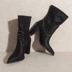 OASIS SOCIETY Paris - Studded Boots - Evergreen Boutique