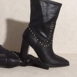 OASIS SOCIETY Paris - Studded Boots - Evergreen Boutique