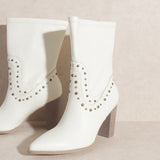 OASIS SOCIETY Paris - Studded Boots - Evergreen Boutique