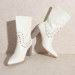 OASIS SOCIETY Paris - Studded Boots - Evergreen Boutique