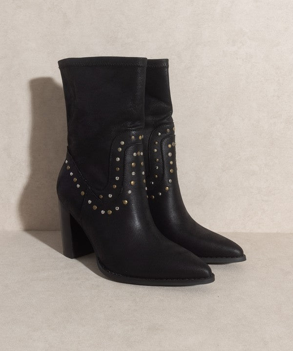 OASIS SOCIETY Paris - Studded Boots - Evergreen Boutique