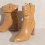 Oasis Society Mavis - Western Style Bootie - Evergreen Boutique