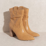 Oasis Society Mavis - Western Style Bootie - Evergreen Boutique