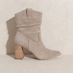 Oasis Society Mavis - Western Style Bootie - Evergreen Boutique