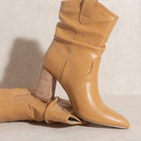 Oasis Society Mavis - Western Style Bootie - Evergreen Boutique