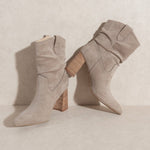 Oasis Society Mavis - Western Style Bootie - Evergreen Boutique