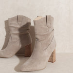 Oasis Society Mavis - Western Style Bootie - Evergreen Boutique