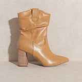 Oasis Society Mavis - Western Style Bootie - Evergreen Boutique