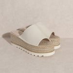 OASIS SOCIETY Ivy - Espadrille Platform Sandal-Evergreen Boutique