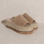 OASIS SOCIETY Ivy - Espadrille Platform Sandal-Evergreen Boutique