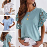 Jasmine Lace Top-Evergreen Boutique