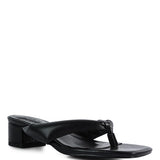 MEMESTAR Low Heel Thong Sandals-Evergreen Boutique