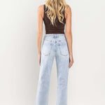 90's Vintage Super High-Rise Flare Jeans-Evergreen Boutique