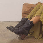 OASIS SOCIETY Tara - Two Paneled Western Boot-Evergreen Boutique