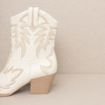 OASIS SOCIETY Nantes - Embroidered Cowboy Boot-Evergreen Boutique