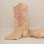 OASIS SOCIETY Marseille - Loose Fit Western Boot-Evergreen Boutique