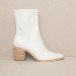 OASIS SOCIETY Vienna - Sleek Ankle Hugging Booties-Evergreen Boutique