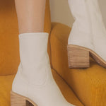 OASIS SOCIETY Vienna - Sleek Ankle Hugging Booties-Evergreen Boutique