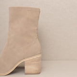 OASIS SOCIETY Vienna - Sleek Ankle Hugging Booties-Evergreen Boutique