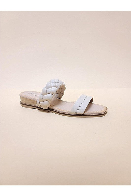 SILAS-SLIDE SANDALS-Evergreen Boutique