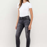 Lovervet Raw Hem Cropped Skinny Jeans-Evergreen Boutique