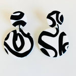 Octo Earrings - Large Statement - Evergreen Boutique