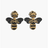 Queen Bee Earrings - Evergreen Boutique