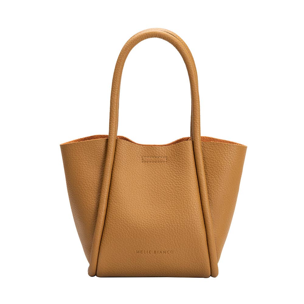 Melie Bianco Mariah Tan Recycled Vegan Tote Bag - Evergreen Boutique