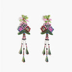 Flower Disco Earrings - Evergreen Boutique