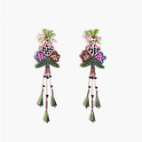 Flower Disco Earrings - Evergreen Boutique