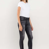 Lovervet Raw Hem Cropped Skinny Jeans-Evergreen Boutique