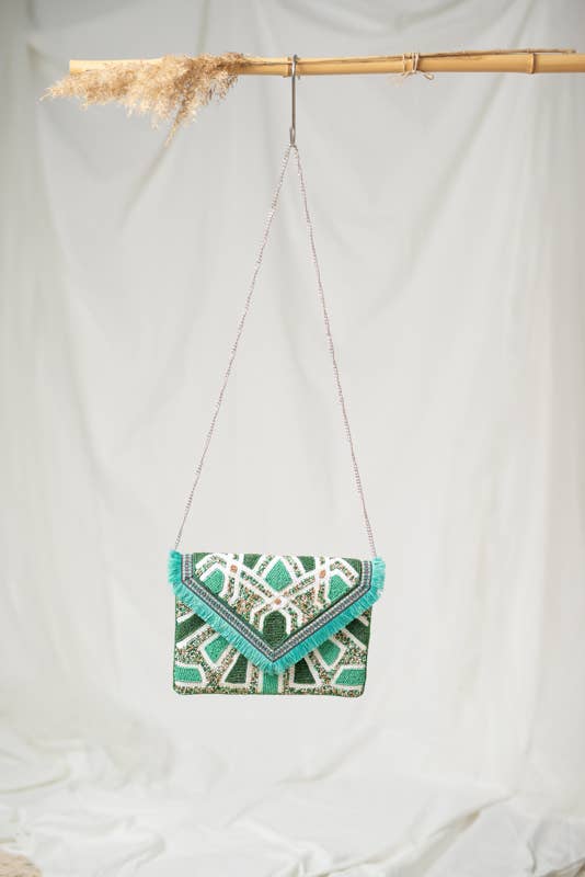 BOLSO CLUTCH JENO - Evergreen Boutique