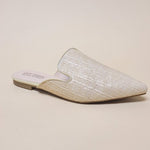 REMDAL-SLIDE FLAT MULES-Evergreen Boutique