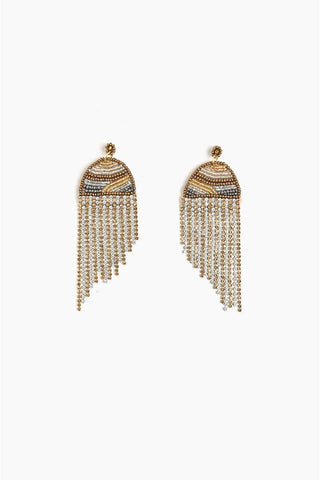 Princess Beaded Earrings - Evergreen Boutique