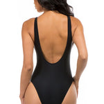 PLEATED CROSS GATHERING LOW V ONE PIECE-Evergreen Boutique