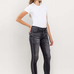 Lovervet Raw Hem Cropped Skinny Jeans-Evergreen Boutique