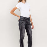 Lovervet Raw Hem Cropped Skinny Jeans-Evergreen Boutique