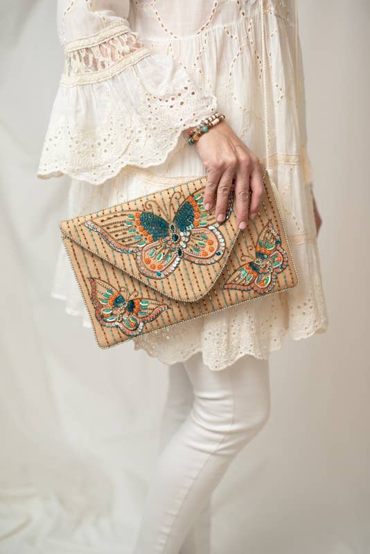 BOLSO CLUTCH VANNY - Evergreen Boutique