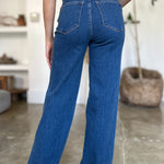 Judy Blue Full Size High Rise Straight Jeans - Evergreen Boutique