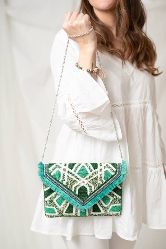 BOLSO CLUTCH JENO - Evergreen Boutique