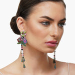 Flower Disco Earrings - Evergreen Boutique