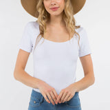 Two Tone Sun Hat Spring - Evergreen Boutique